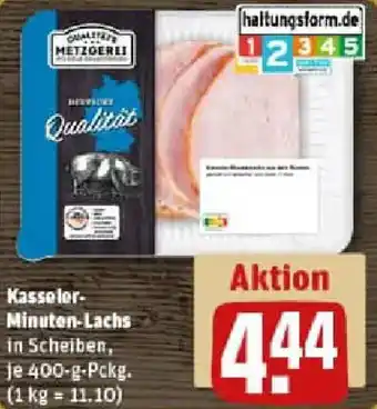REWE Kasseler Minuten-Lachs Angebot