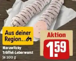 REWE Morawitzky Trüffel-Leberwurst Angebot
