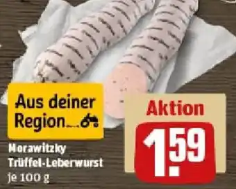 REWE Morawitzky Trüffel-Leberwurst Angebot