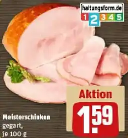 REWE Meisterschinken gegart Angebot