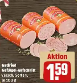 REWE Gutfried Geflügel-Aufschnitt Angebot