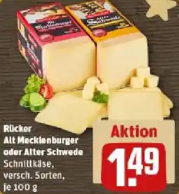 REWE Rücker Alt Mecklenburger oder Alter Schwede Angebot