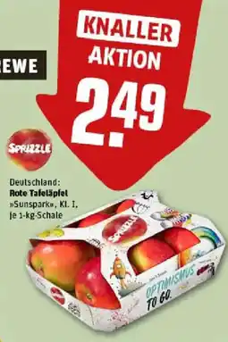 REWE Rote Tafeläpfel Angebot