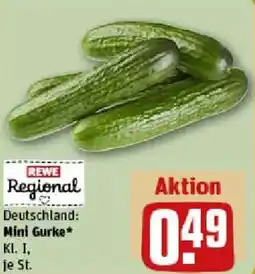 REWE Mini Gurke Angebot