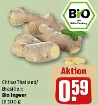REWE Bio Ingwer Angebot