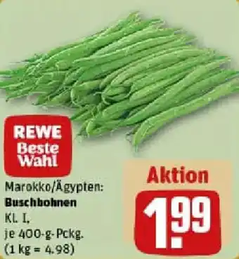 REWE Buschbohnen Angebot