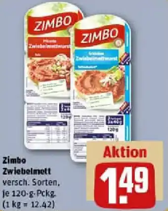 REWE Zimbo Zwiebelmett Angebot