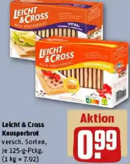 REWE Leicht & Cross Knusperbrot Angebot