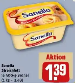 REWE Sanella Streichfett Angebot