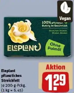 REWE Eleplant pflanzliches Streichfett Angebot