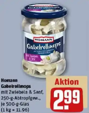 REWE Homann Gabelrollmops Angebot