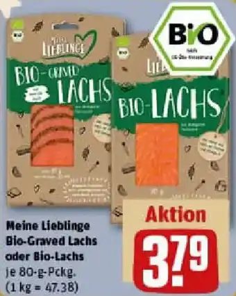 REWE Meine Lieblinge Bio-Graved Lachs oder Bio-Lachs Angebot