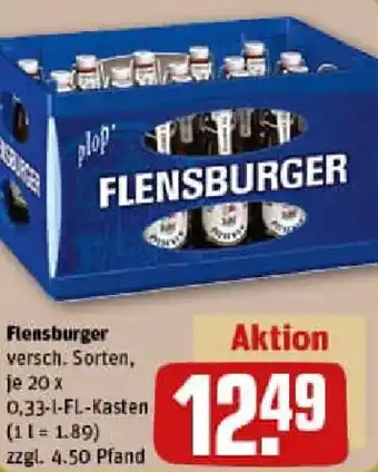 REWE Flensburger Angebot