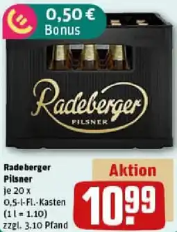 REWE Radeberger Pilsner Angebot