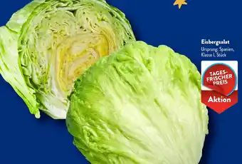 Aldi Süd Eisbergsalat Angebot
