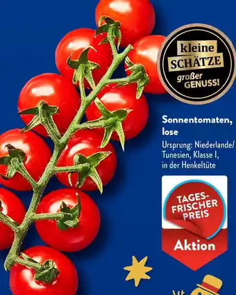 Aldi Süd Sonnentomaten, lose Angebot