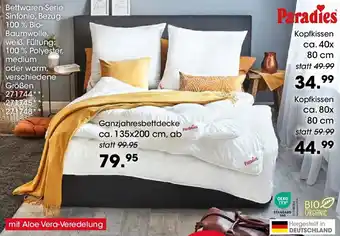 Möbel Martin Paradies Ganzjahresbettdecke Angebot