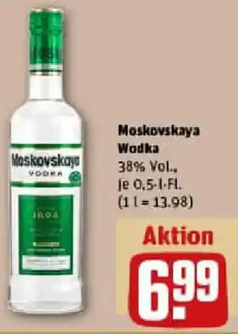 REWE Moskovskaya Wodka Angebot