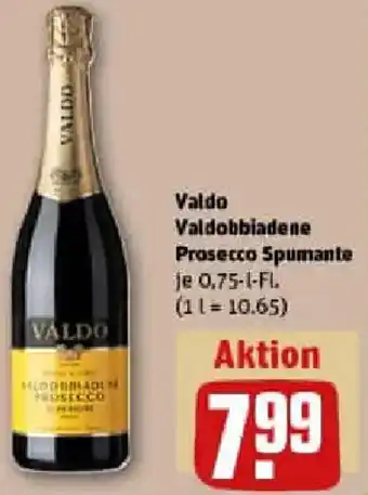 REWE Valdo Valdobbiadene Prosecco Spumante Angebot