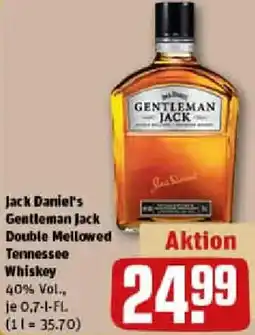 REWE Jack Daniel's Gentleman Jack Double Mellowed Tennessee Whiskey Angebot