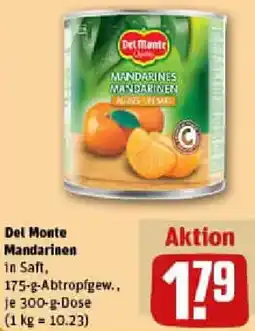 REWE Del Monte Mandarinen Angebot