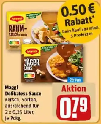 REWE Maggi Delikatess Sauce Angebot