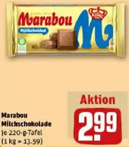 REWE Marabou Milchschokolade Angebot