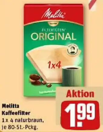 REWE Melitta Kaffeefilter Angebot