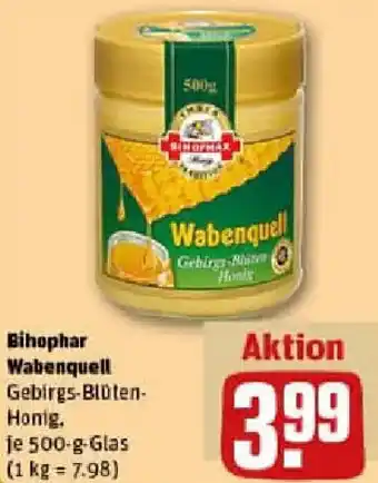 REWE Bihophar Wabenquell Angebot