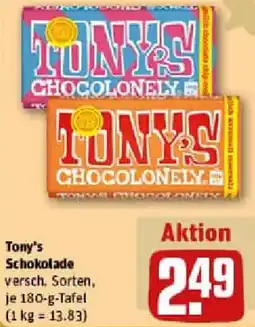 REWE Tony's Schokolade Angebot