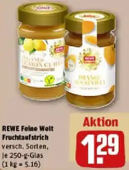 REWE REWE Feine Welt Fruchtaufstrich Angebot