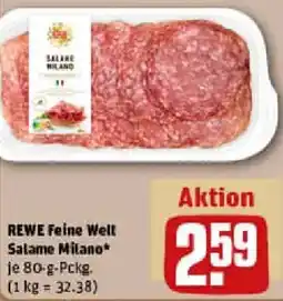 REWE REWE Feine Welt Salame Milano Angebot