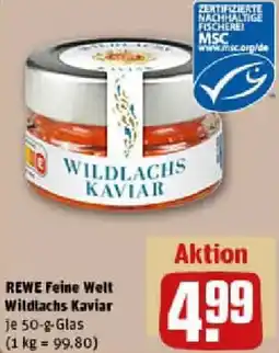 REWE REWE Feine Welt Wildlachs Kaviar Angebot