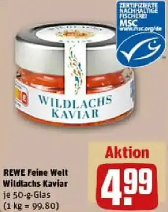 REWE REWE Feine Welt Wildlachs Kaviar Angebot
