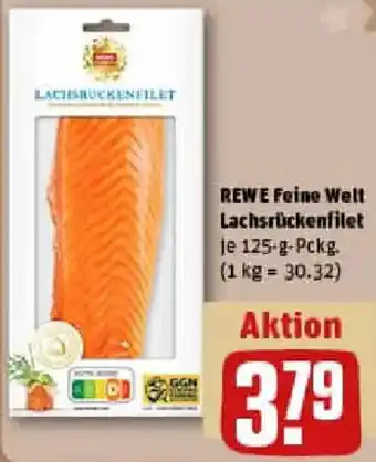 REWE REWE Feine Welt Lachsrückenfilet Angebot