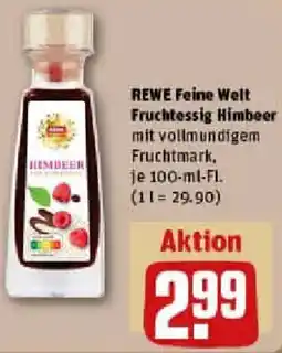 REWE REWE Feine Welt Fruchtessig Himbeer Angebot