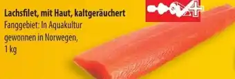Mix Markt Lachsfilet, mit Haut, kaltgeräuchert Angebot