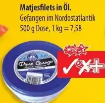 Mix Markt Matjesfilets in Öl. Angebot