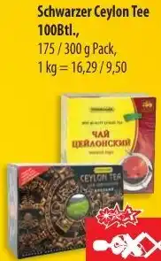 Mix Markt Schwarzer Ceylon Tee 100Btl. Angebot