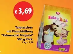 Mix Markt Teigtaschen mit Fleischfüllung "Pelmeschki Maljutki" Angebot