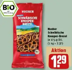 REWE Huober Schwäbische Knusper-Brezel Angebot