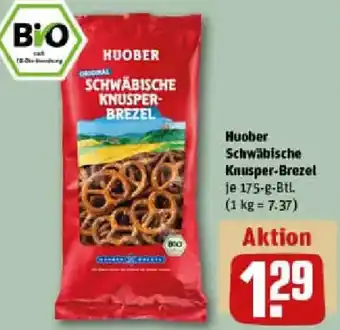 REWE Huober Schwäbische Knusper-Brezel Angebot
