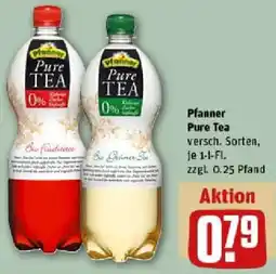 REWE Pfanner Pure Tea Angebot