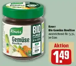 REWE Knorr Bio Gemüse Bouillon Angebot