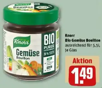 REWE Knorr Bio Gemüse Bouillon Angebot