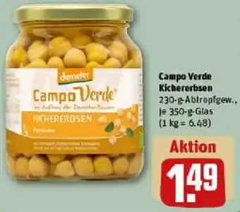 REWE Campo Verde Kichererbsen Angebot