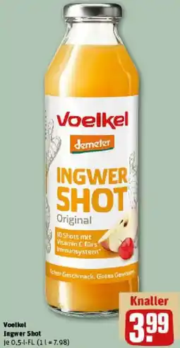 REWE Voelkel Ingwer Shot Angebot