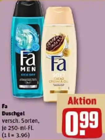 REWE Fa Duschgel Angebot