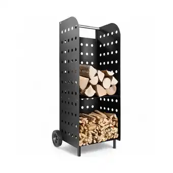 Netto Marken-Discount tectake Holzwagen, aus Stahl, zusätzlicher Boden, 53,5 x 41 x 112 cm Angebot