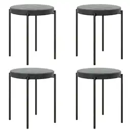 Netto Marken-Discount HOMCOM Esszimmerhocker Polyester, Metall Angebot